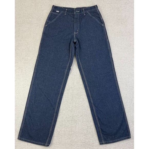 Carhartt FR Jeans Men's 33x34 Original Fit Flame Resistant Utility Workwear Blue - Picture 1 of 12